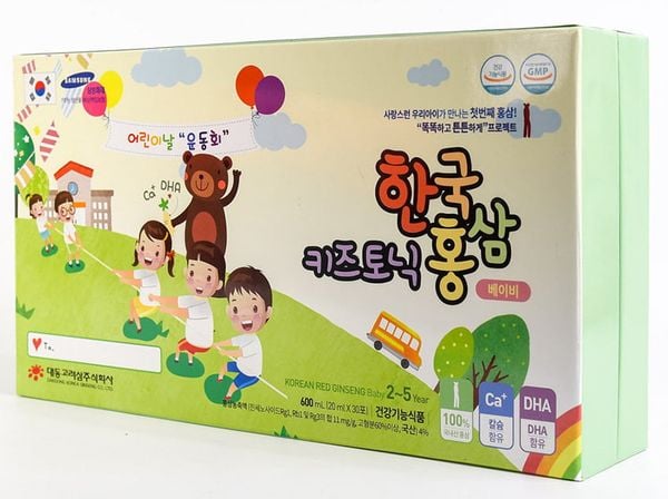 Nước hồng sâm Baby Daedong cho trẻ em 2 - 5 tuổi