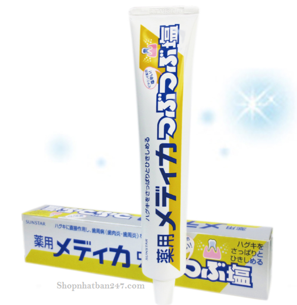 Kem đánh răng muối Sunstar Nhật Bản 170gr