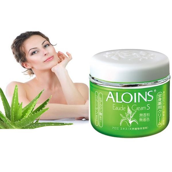 Kem dưỡng ẩm trắng da toàn thân Aloins Eaude Cream S bổ sung collagen