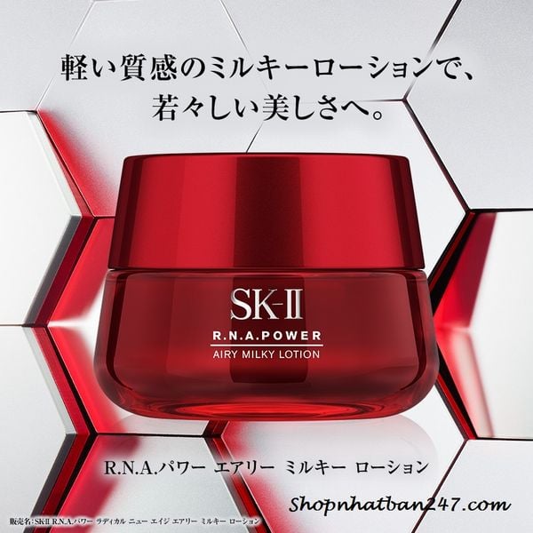 Kem chống lão hóa SK-II R.N.A Power Airy Milky Lotion 80g