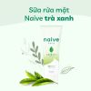Sữa rửa mặt giúp sạch sâu chiết xuất từ lá trà xanh Kracie Naive Face Wash (Green Tea)