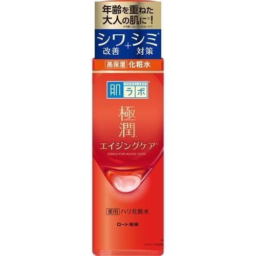 Nước hoa hồng Hadalabo Gokujun Medicated Firm Lotion giảm nếp nhăn