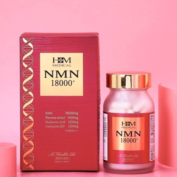 Viên Uống NMN 18000 Plus Ai Health Lab Aishodo Chính Hãng - Trẻ Hóa Làn Da