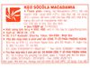 Socola (Chocolate) nhân hạt macca Meiji hộp 64g