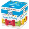 Chocolate Ritter Sport Happy Birthday