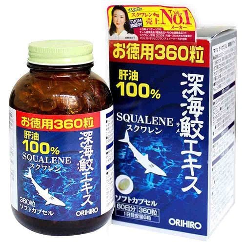 Dầu gan cá mập Squalene ORIHIRO Nhật Bản