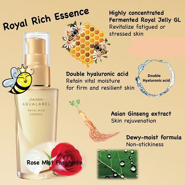 shiseido aqualabel royal rich essence