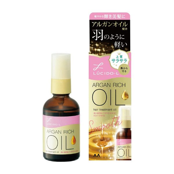 Dầu dưỡng tóc chuyên sâu Lucido-L Argan Rich Oil Smooth MANDOM