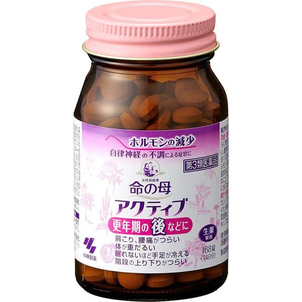 KOBAYASHI Inochi No Haha MOTHER OF LIFE Viên uống dành cho sức khỏe phụ nữ, giúp tăng cường lưu thông máu, củng cố xương khớp