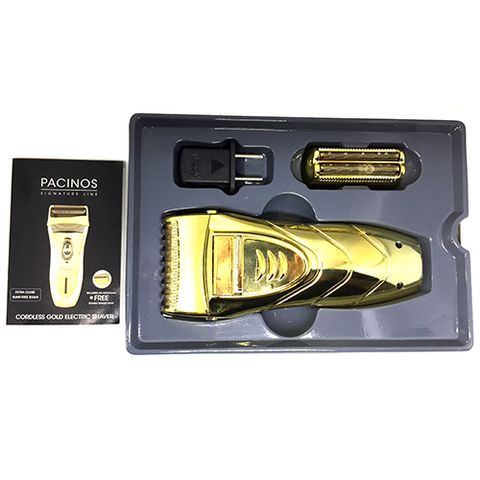 Gold Electric Shaver – Man's Styles