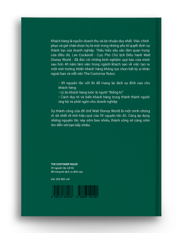THE CUSTOMER RULES - 39 Nguyên tắc cốt lõi để mang tới dịch vụ đỉnh cao