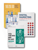 [COMBO] Sách Marketing bán chạy nhất (90-20-30 + RIO Book No.1 + Digital Marketing)