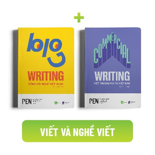 Bộ sách VIẾT VÀ NGHỀ VIẾT (Commercial Writing Blog Writing)