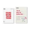 Bộ sách CHIẾN LƯỢC PHÒNG VỆ THƯƠNG HIỆU (Khủng hoảng không bắt đầu từ truyền thông + Tôi đi bảo hộ nhãn hiệu)