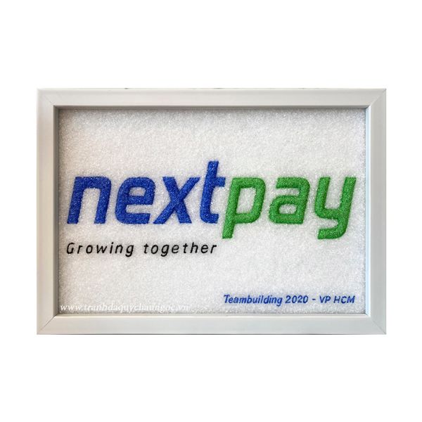 Tranh Đá Quý Logo Nextpay