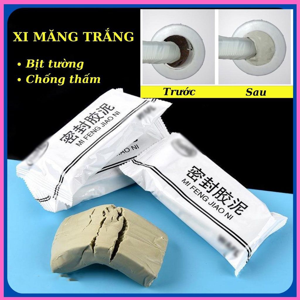 Xi măng dẻo bịt lỗ trám tường điều hòa chống thấm, Bùn xi măng đất sét