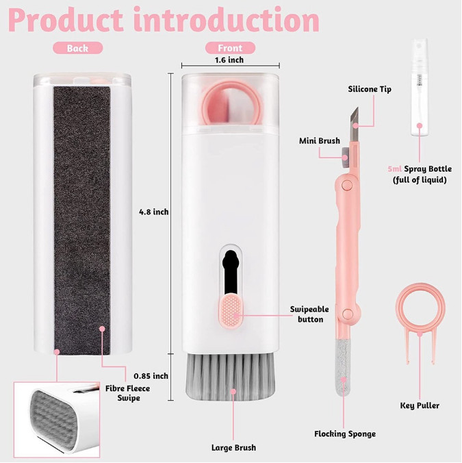 Kit de Limpieza 8 en 1: Tu Solución Completa para la Tecnología - Kit de limpieza 8 en 1