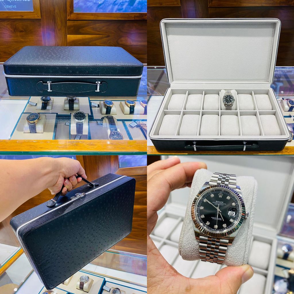 Vali Đựng Đồng Hồ Đeo Tay 12 Ngăn