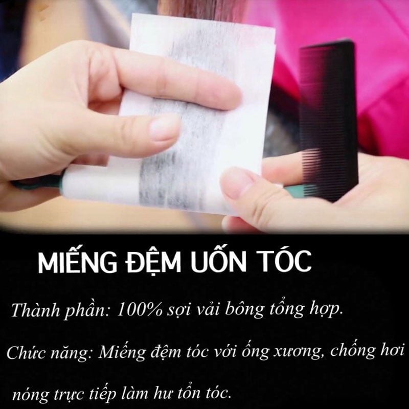 Miếng đệm Giấy uốn tóc 100 tờ