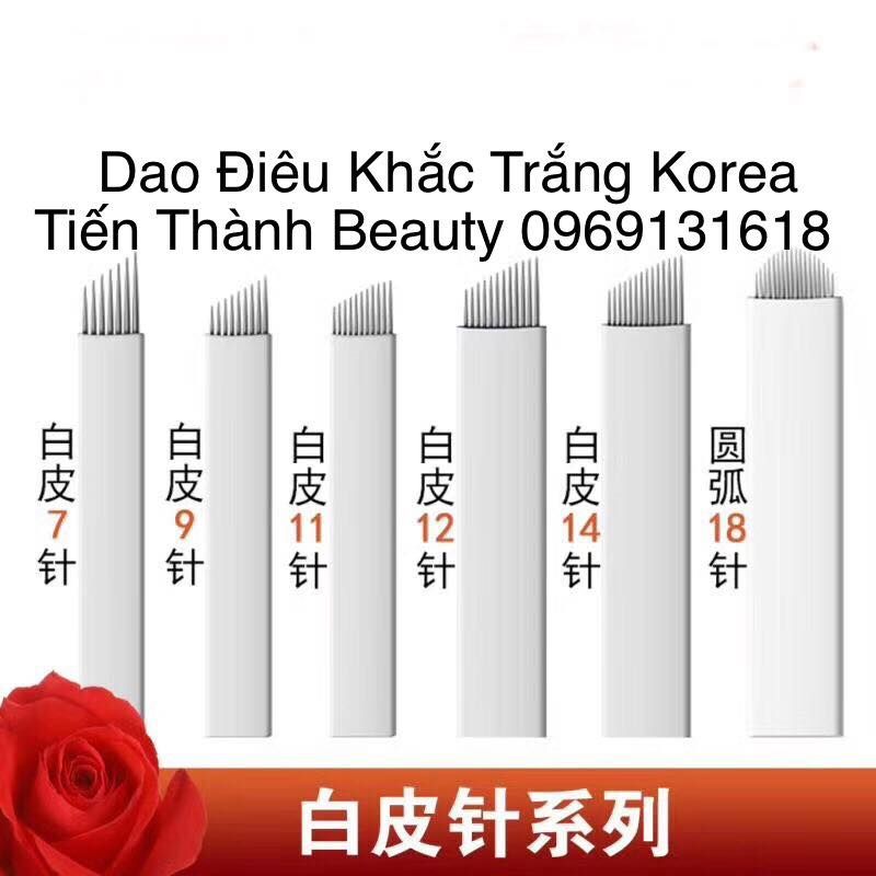 10 con Dao khắc trắng 7v-9v-12v-14v-14vl-16v-18v-18u