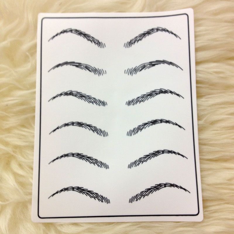 Da chân mày nét 09