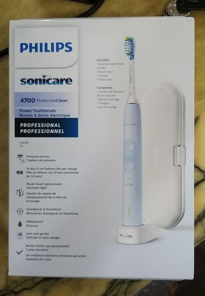 Bàn chải đánh răng điện Philips Sonicare 4700 ProtectiveClean HX6481