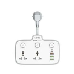 ổ cắm điện thông minh LDNIO 2 AC Outlets Portable Electrical Extension Socket SC2413