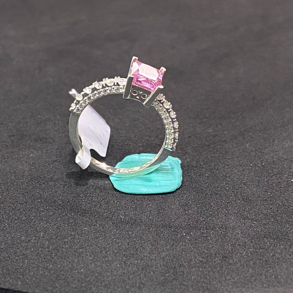 Nhẫn bạc nữ 8/6 li số 41