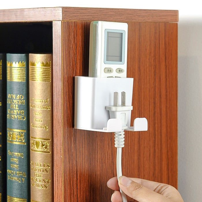 Kệ dán tường đa năng treo đồ tiện dụng nhỏ gọn remote điện thoại