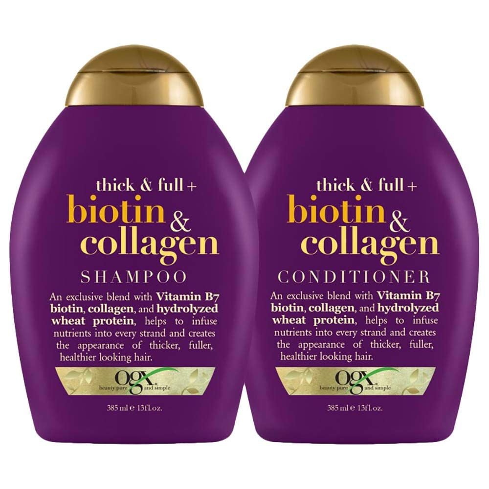 DẦU GỘI XẢ TÍM BIOTIN COLLAGEN OGX CỦA MỸ 750ML