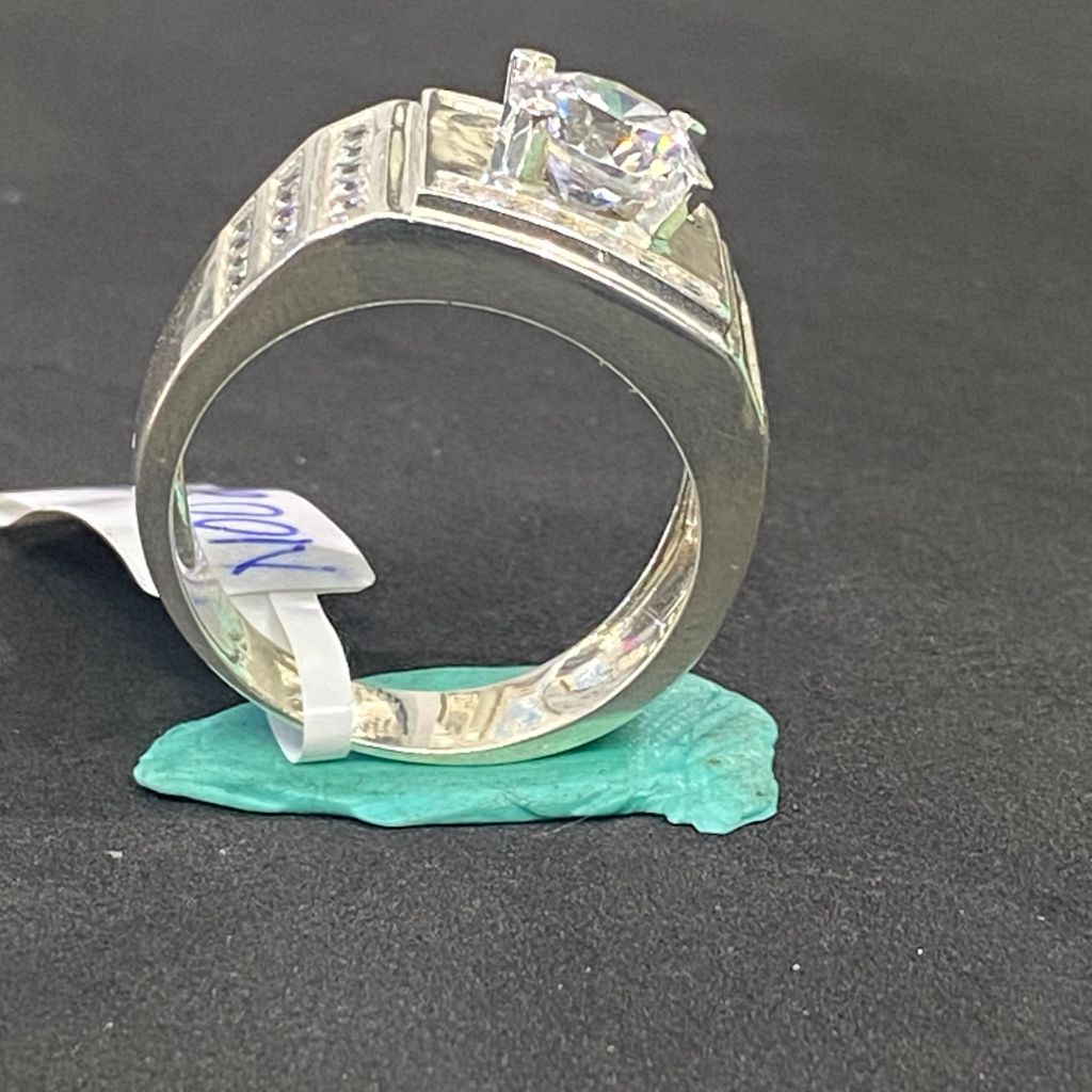 Nhẫn bạc nam 8 li số 2157
