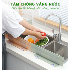 Tấm chắn nước bồn rửa chén 50 x 11cm