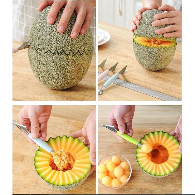 Muỗng múc trái cây, dụng cụ tạo hình trái cây