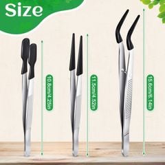 Nhíp thép đầu được bọc cao su dài 12-15cm