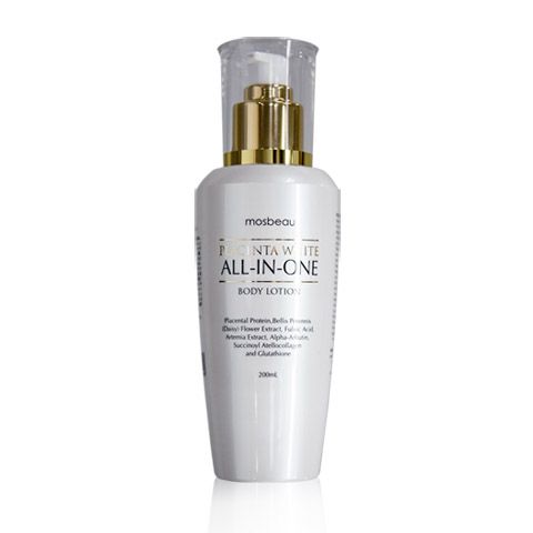 KEM Mosbeau PLACENTA WHITE ALL IN ONE BODY LOTION DƯỠNG TRẮNG TOÀN THÂN