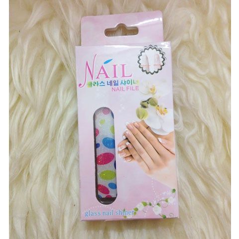 Buffer đánh bóng thủy móng thủy tinh Nail File