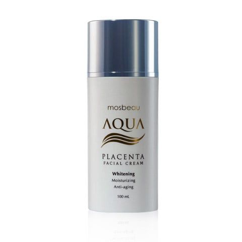 Kem Mosbeau AQUA PLACENTA FACIAL CREAM Làm trắng & dưỡng ẩm da cao cấp