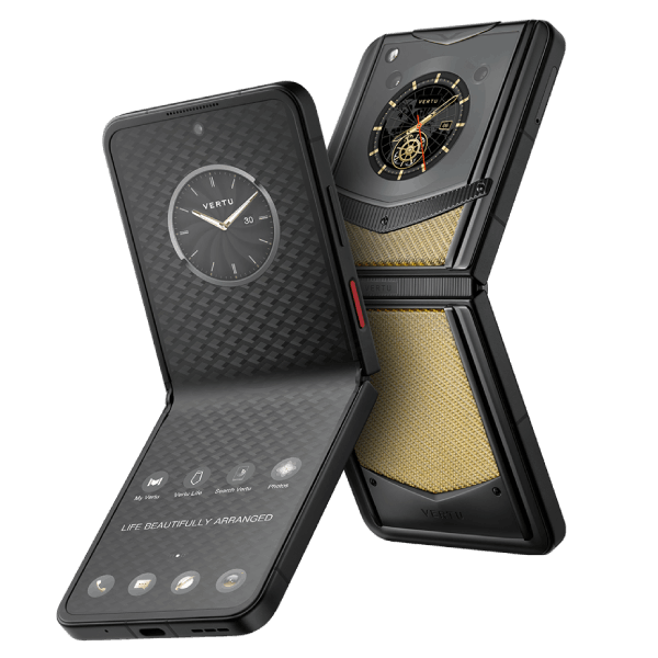 Vertu Ironflip Basic Blc/bls Carbon Texture Yellow Bes Fee