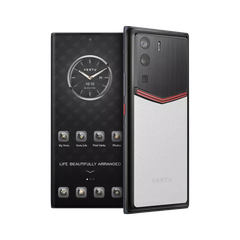 METAVERTU Enameled Calf Leather White Pro