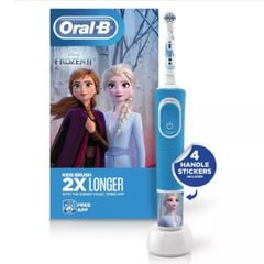 Bàn chải điện trẻ em Oral-B Frozen II Rechargeable cho bé từ 3 tuổi