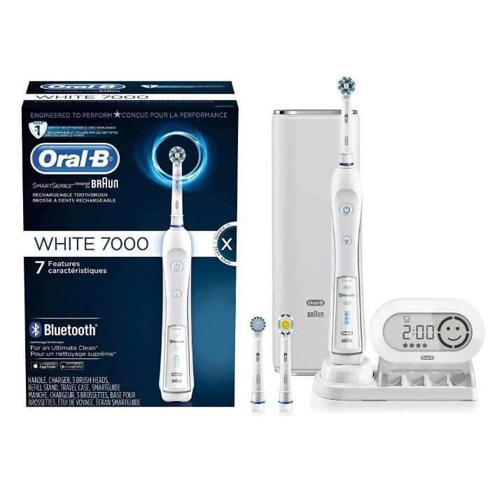 Bàn chải điện Oral-B White 7000 Smart Series Barun