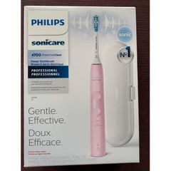 Bàn chải đánh răng điện Philips Sonicare 4700 ProtectiveClean HX6481/13 màu Trắng, Xanh, Hồng