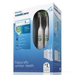 Philips Sonicare HealthyWhite 5 Series - Set đôi bàn chải răng điện