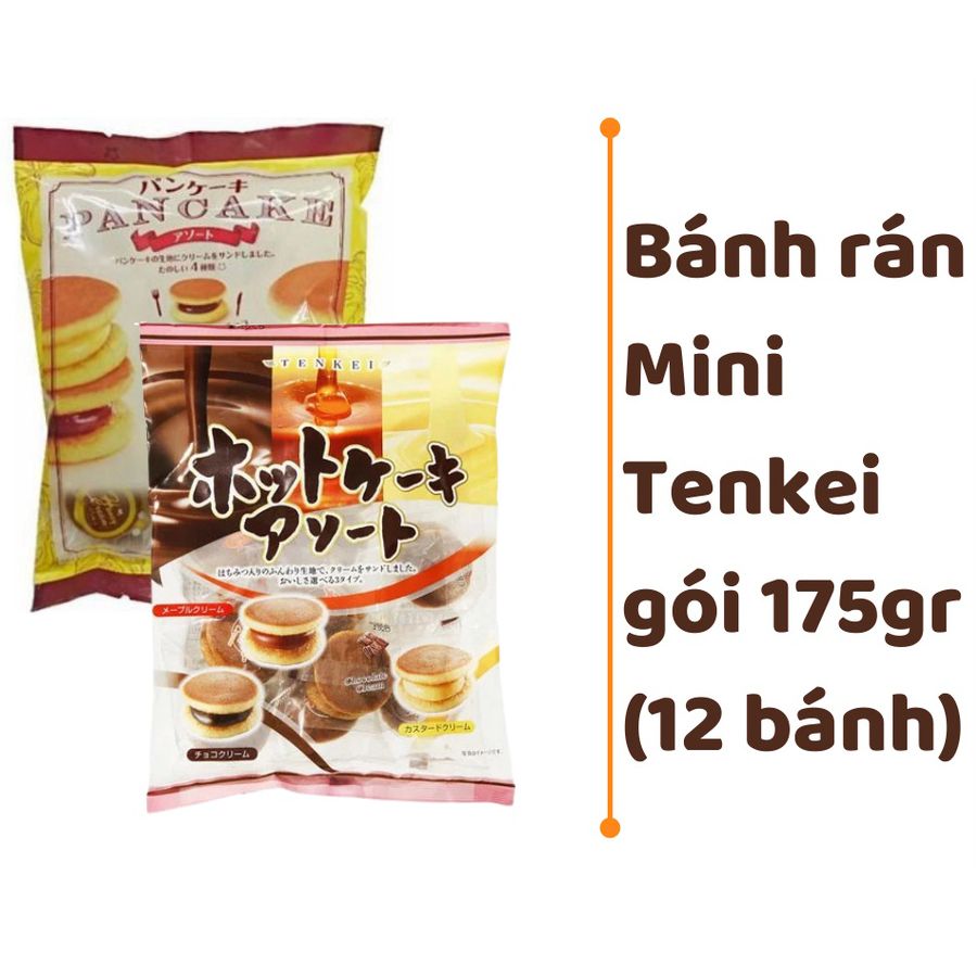Bánh rán mini tổng hợp Tenkei 3 vị & 4 vị nhật bản gói 175g – TIẾN ...