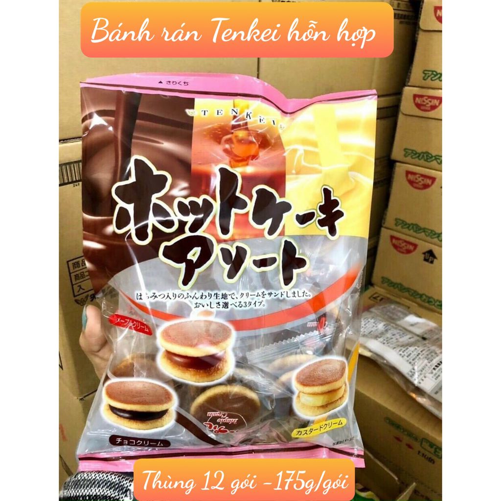 Bánh rán mini tổng hợp Tenkei 3 vị & 4 vị nhật bản gói 175g – TIẾN ...