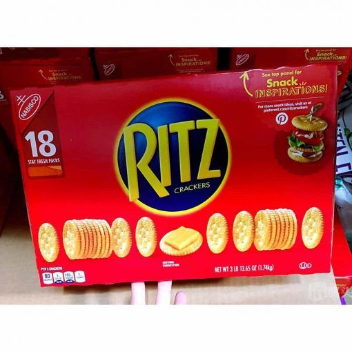 Bánh Quy Ritz Crackers 1.74 kg hộp 18 gói của Mỹ – TIẾN THÀNH BEAUTY