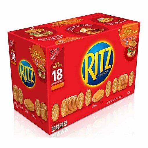 Bánh Quy Ritz Crackers 1.74 kg hộp 18 gói của Mỹ – TIẾN THÀNH BEAUTY
