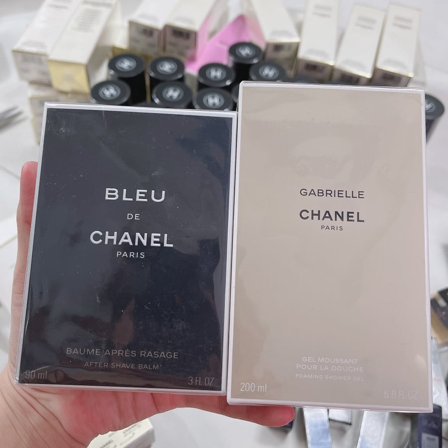 Chanel Bleu 34 oz  100 ml Eau De Toilette Spray and After Shave Balm Gift  Set  eBay