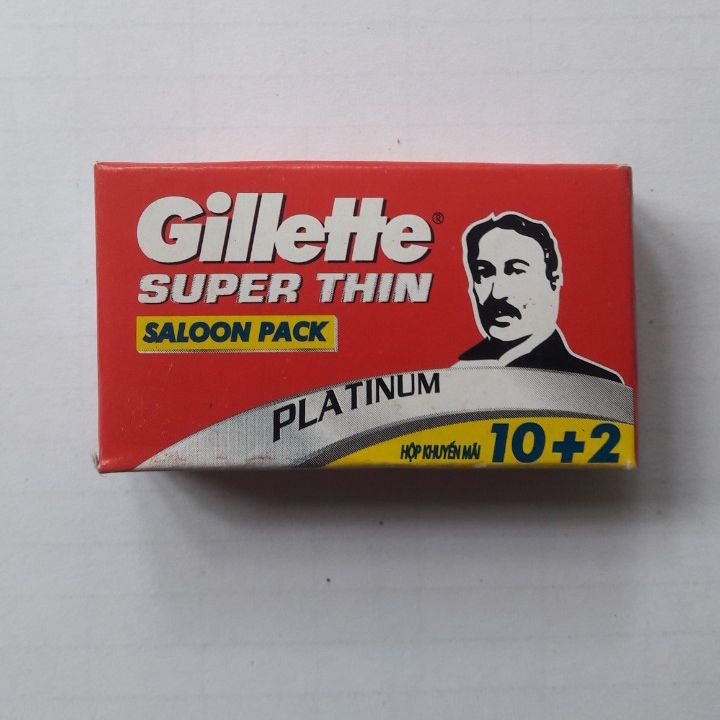 Lưỡi Lam Gillette Super Thin (Hộp 5 lưỡi) Lưỡi Dao Cạo BIC Chrome Platinum  (Hộp 5 lưỡi) Dao Lam CROMA (Hộp 10 lưỡi) - MixASale