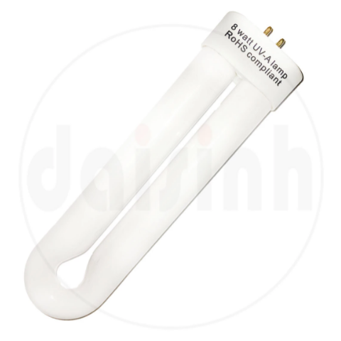 Bóng đèn chữ U UVA 8W diệt côn trùng đèn Đại Sinh DS-DU8G